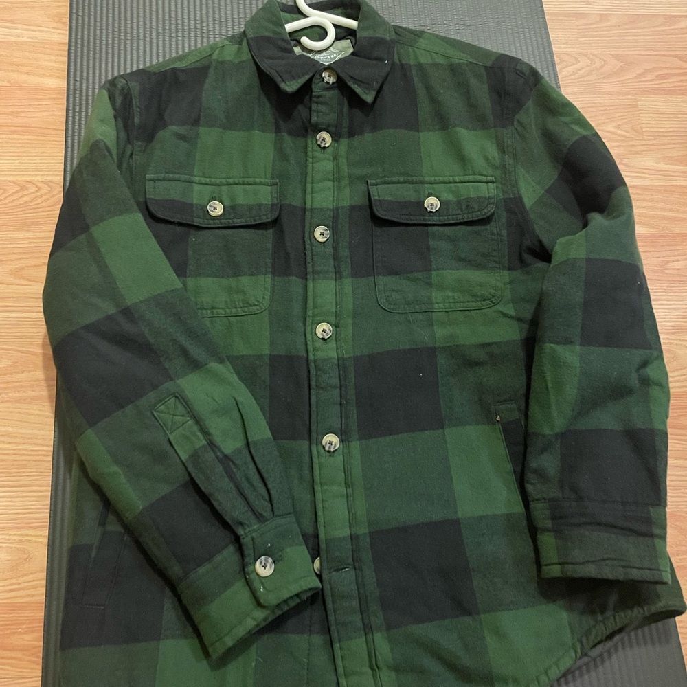 Men’s flannel lined jacket